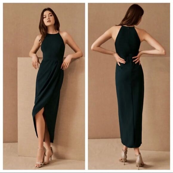 BHLDN Marceau Black Dress/ size 6 - Picture 1 of 9